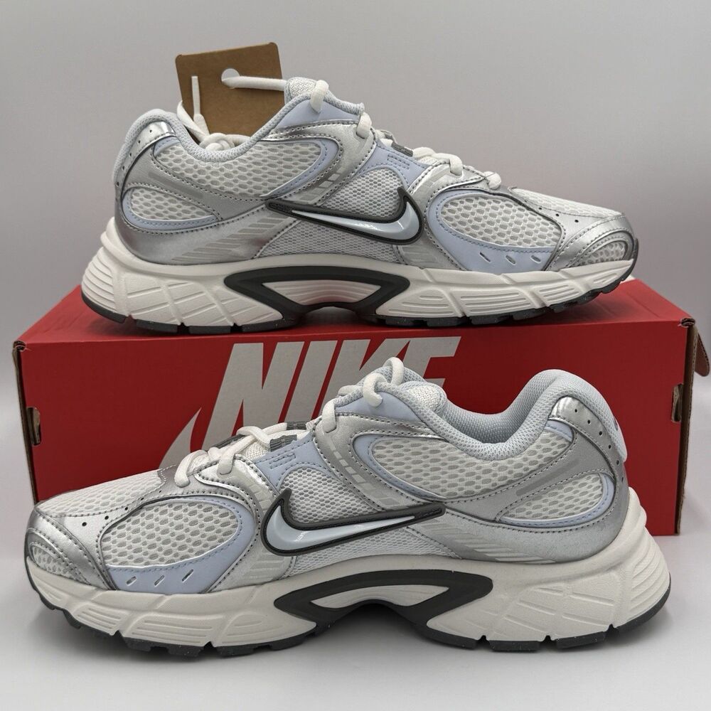 Nike V5 RNR Running Womens Size 9 White Blue Tint Grey Silver HQ7901-103 - Picture 6 of 12